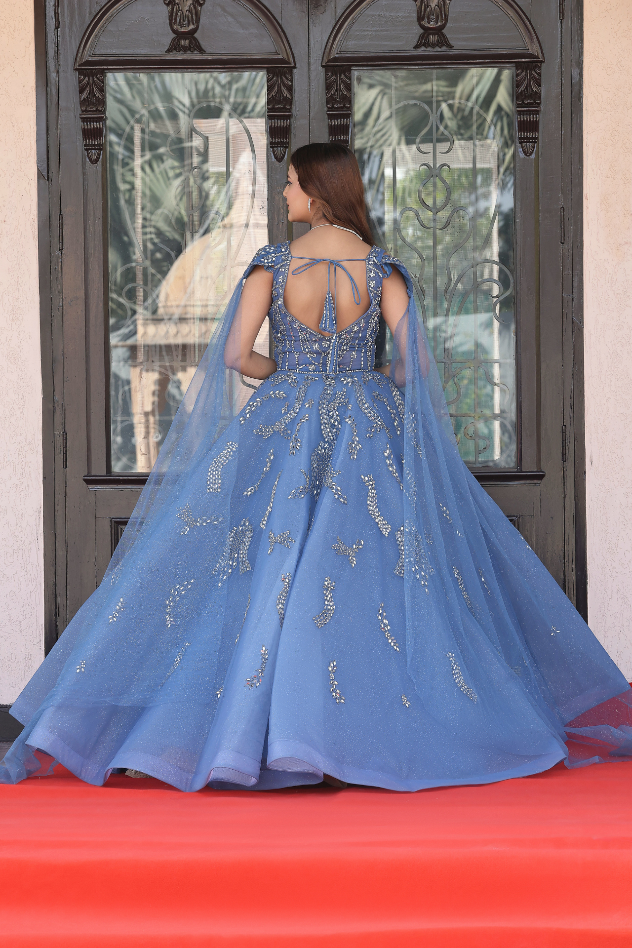 Electric Blue Exclusive Blue Ball Gown