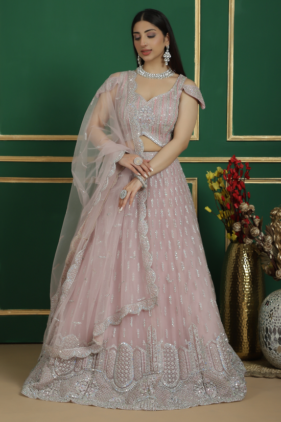 Pastel Colored Designer Lehengas