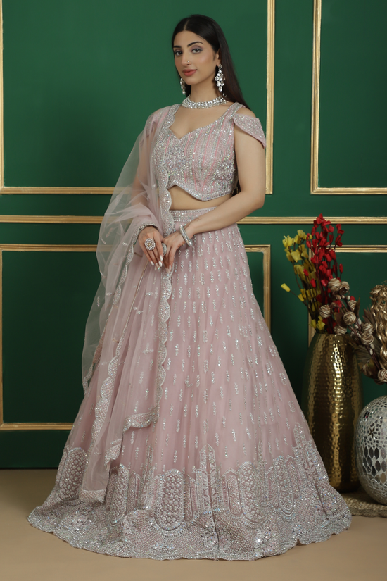 Pastel Colored Designer Lehengas