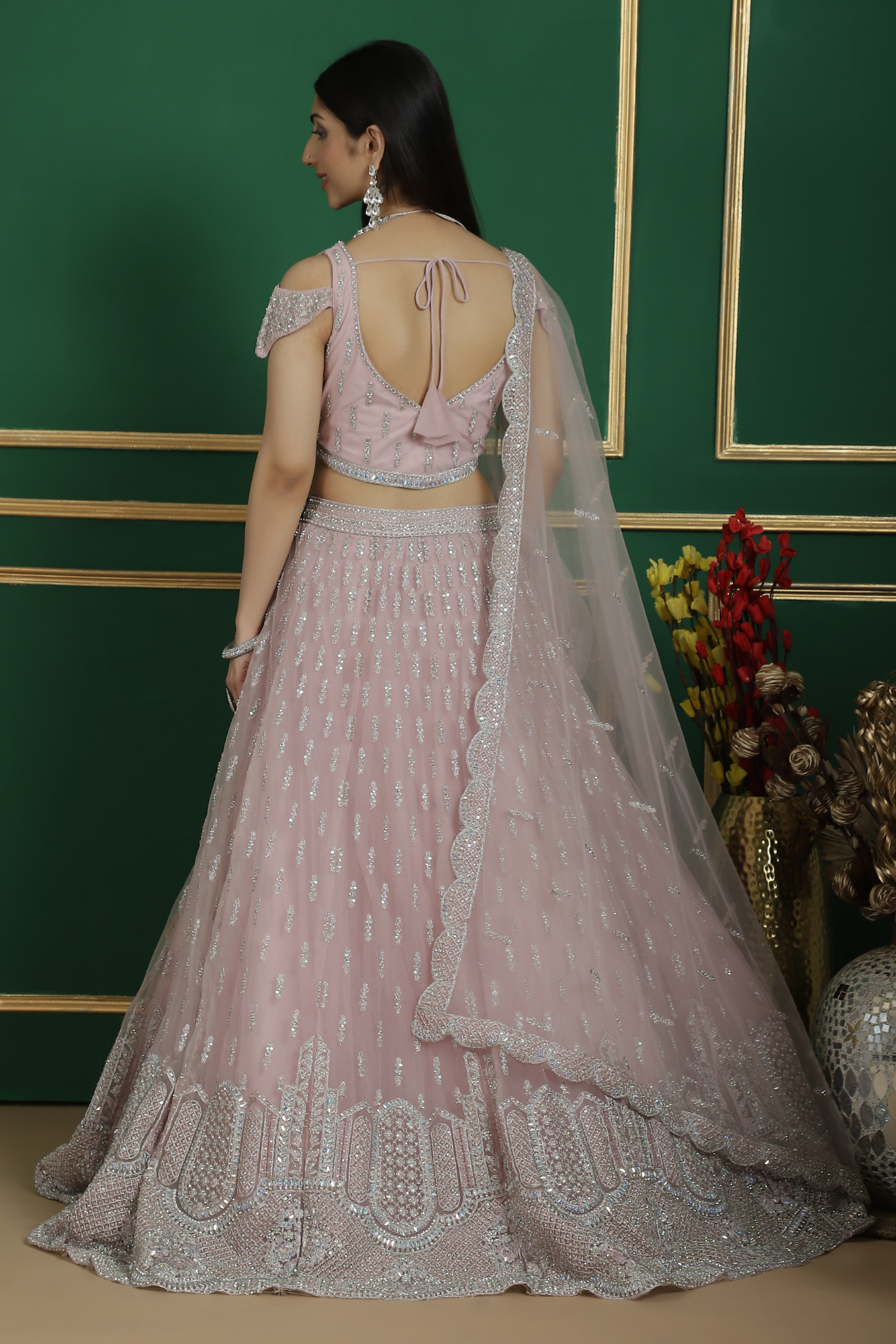 Pastel Colored Designer Lehengas