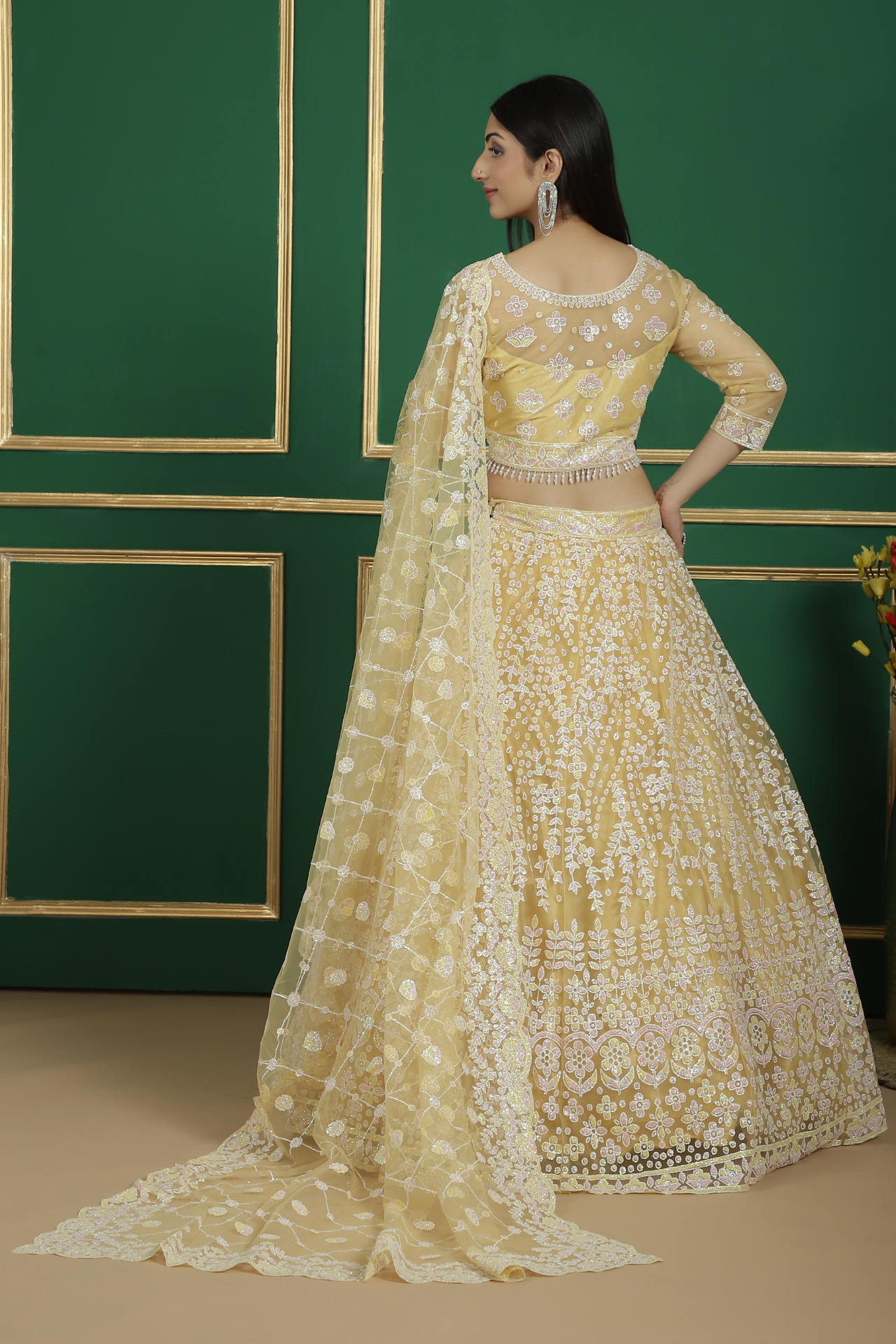 Exclusive Bite Work Lehenga Choli