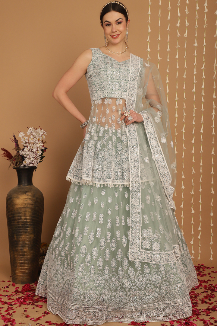 Light Green Lehenga Choli