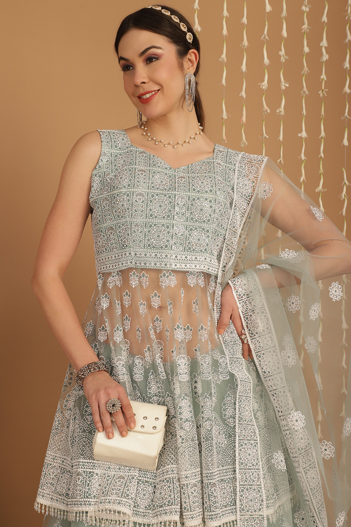 Light Green Lehenga Choli